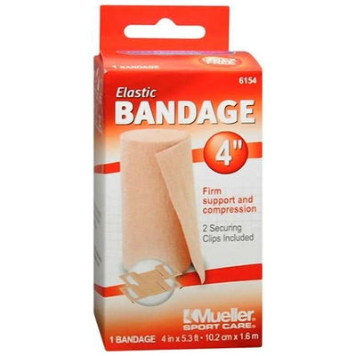 Venda Antimicrobiana de 4" de Mueller Sport Care con Clips
