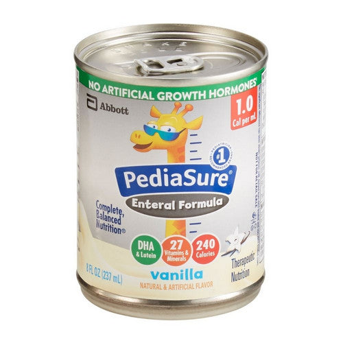 Fórmula de Alimentación por Sonda PediaSure Vainilla, Lata de 8 Oz.