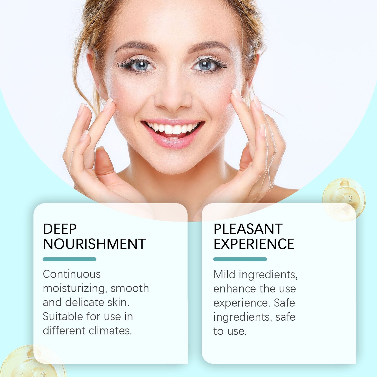 Nourishing Skin Soothing Cream for Delicate Skin Care