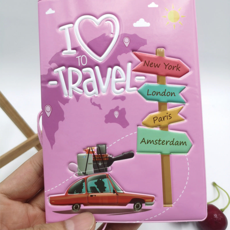 Funda Protectora de Documentos de Viaje para Pasaporte