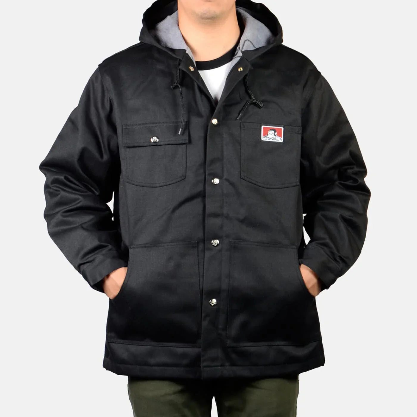 Ben Davis Hooded Jacket w/ Snaps - Korvel