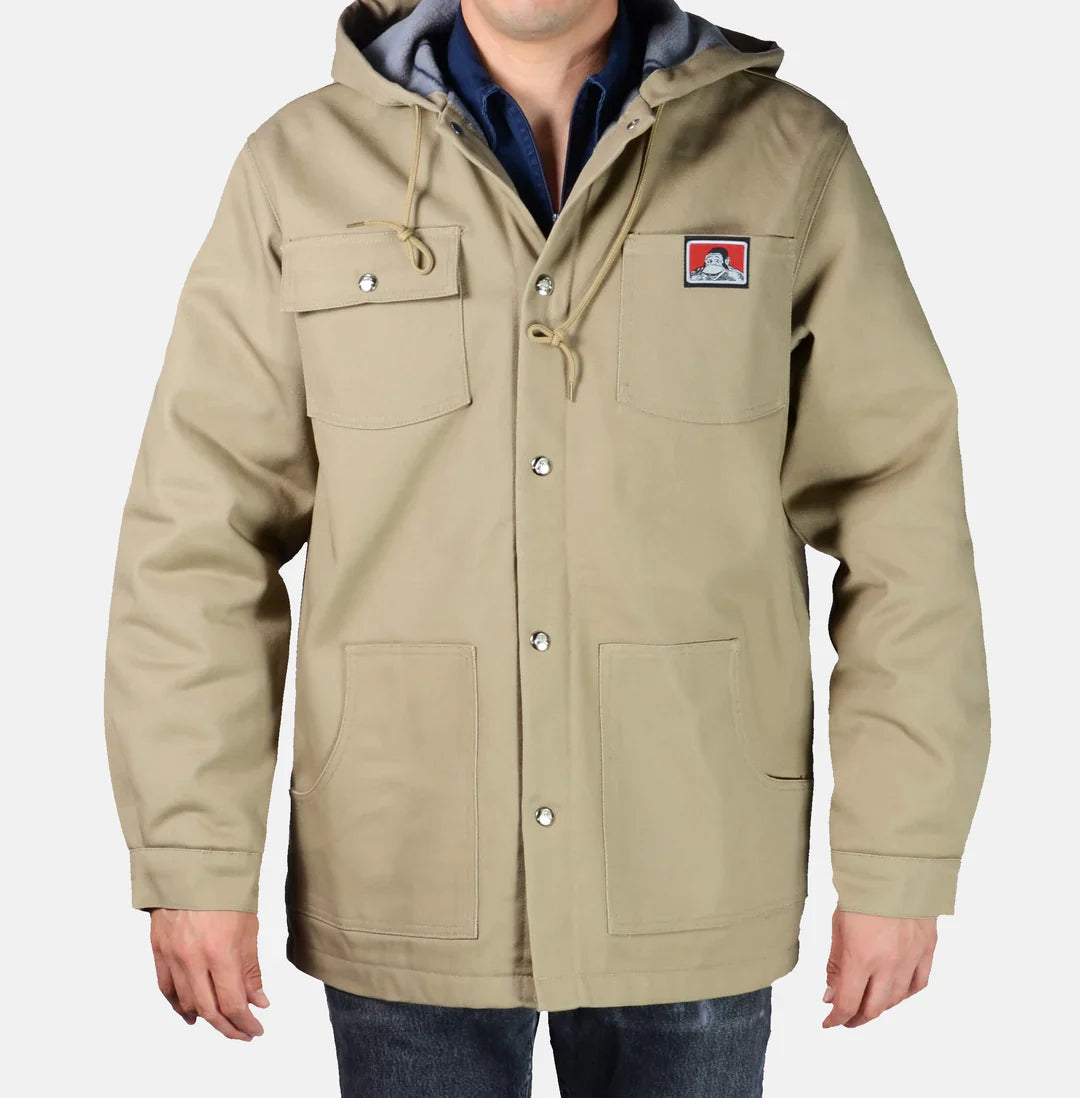 Ben Davis Hooded Jacket w/ Snaps - Korvel