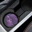 Purple Ribbon Soapstone Car Coaster