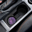 Purple Ribbon Soapstone Car Coaster