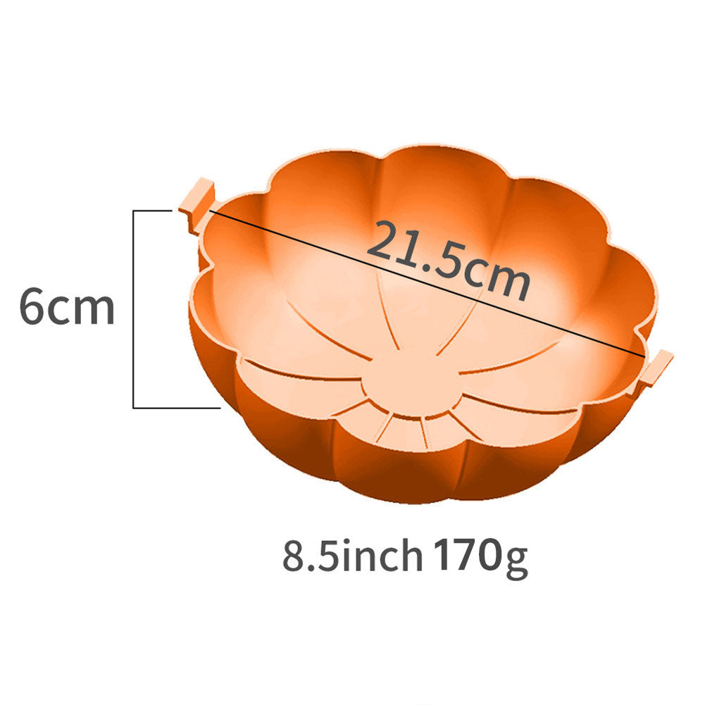 Air Fryer silicone pad kitchen supplies barbecue baking tray Halloween pumpkin fryer pad - Korvel