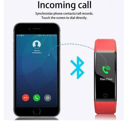 Advanced Smart Fitness Bracelet with Heart Rate Monitoring - Korvel