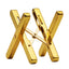 Cigar shelf pure copper gold-plated folding shelf portable cigarette holder simple - Korvel