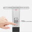 Electric Handheld Massager Hammer Vibrating Back Muscle Relax Neck Body Cervical Vertebra Relax Stick Roller with 2 Massage Head - Korvel