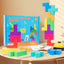 Wooden Russian Building Blocks for Creative Play