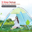 Pop Up Beach Tent Sun Shade Shelter Anti-UV Shelter Fully Automatic Folding Camping Tent - Korvel
