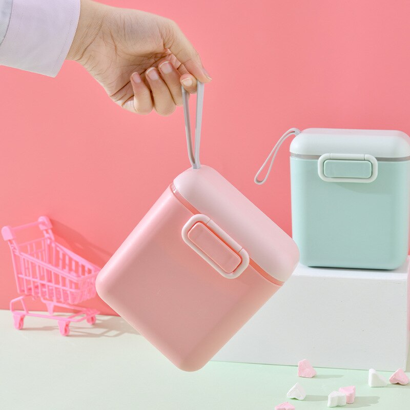 New Baby Milk Powder Portable Baby Food Storage Box Essential Cereal Infant Milk Powder Box Toddle Snacks Container - Korvel