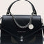 Chain PU Leather Detachable Shoulder Strap Handbag - Korvel