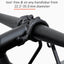 Folding front bike bag, metal bike basket, front carrier, panniers, bike luggage, mountain bike accessories - Korvel