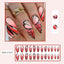 Mid-Length Almond Nail Art Patches for Stylish Looks