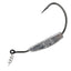 Reaction Tackle Lead Weighted Swimbait Hooks (10-PACK)