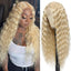 European and American Women's Wig Small Lace Center Deep Wave Long Curly Wig Headband Lace Wigs - Korvel