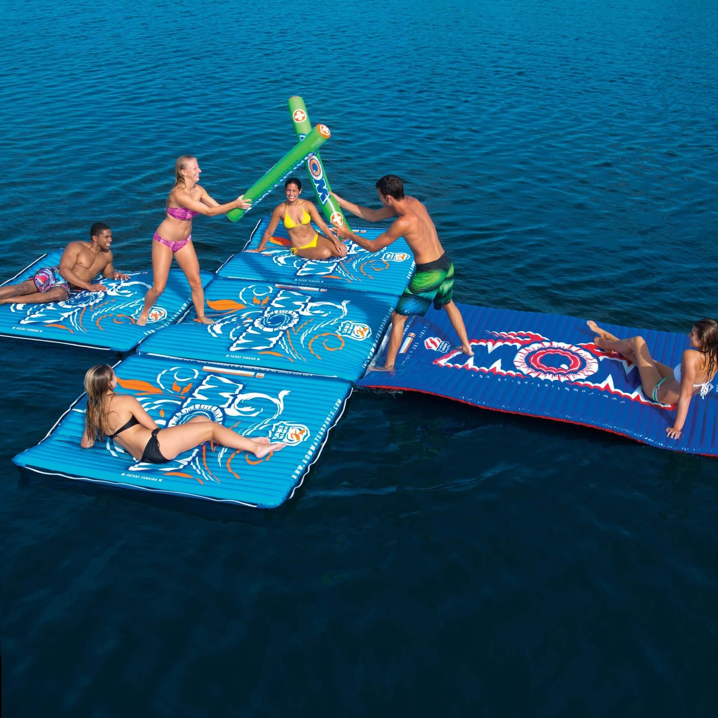 WOW Watersports Floating Water Mat for Pool and Lake Fun
