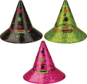Mini Witch Hat Cupcake Toppers - 72 Count