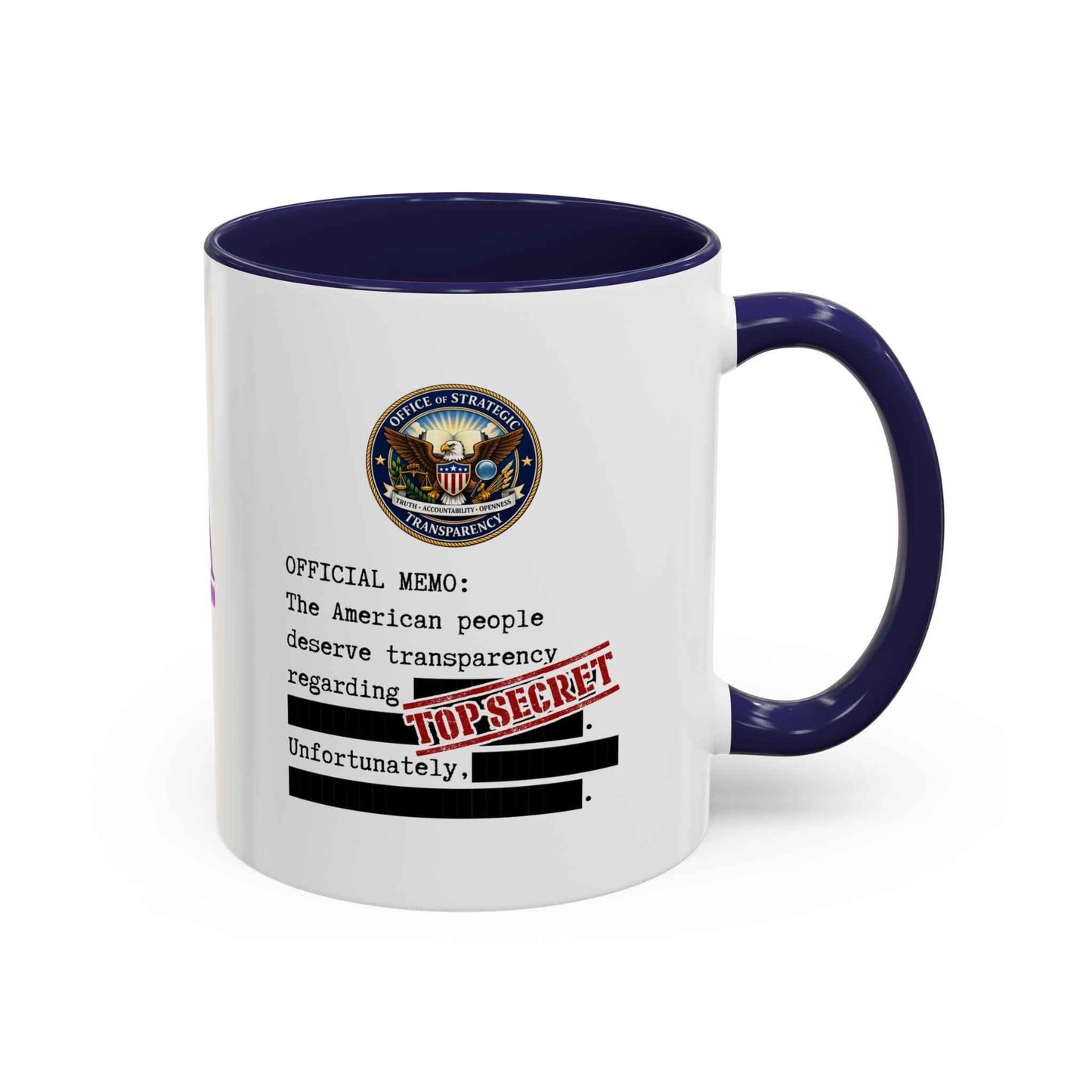 Official Memo Top Secret Coffee Mug – Political Satire