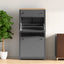 Organizador de Entrada Funcional ONTREND con 2 Cajones Plegables - Gris