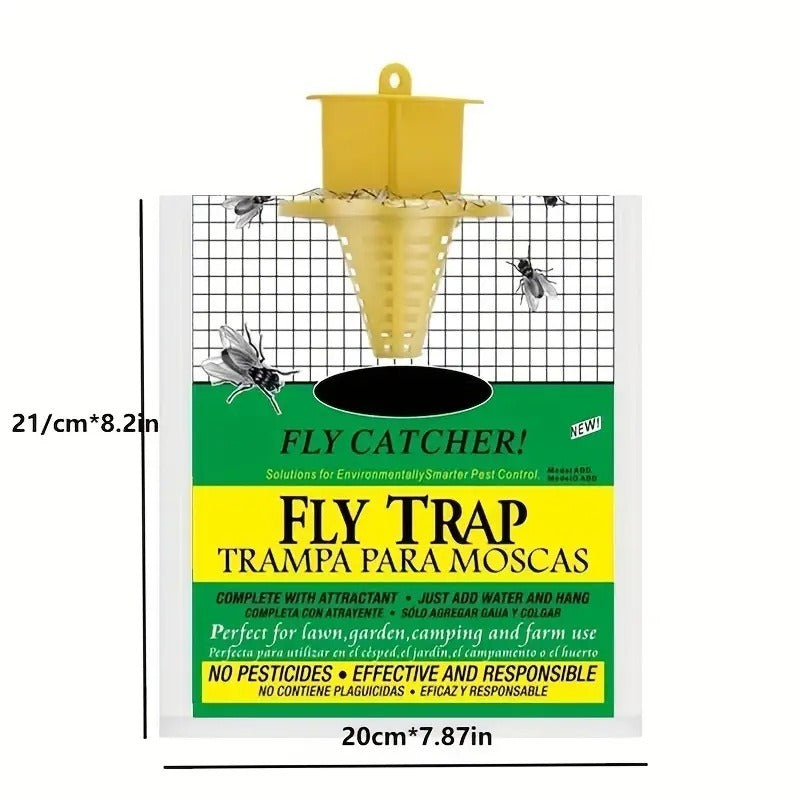 Outdoor  Fly Trap Bag The Ultimate Fly Eradicator Plants Fly Control - Korvel
