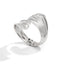 Punk style exaggerated irregular folds personalized winding fish tail bracelet Bracelet - Korvel
