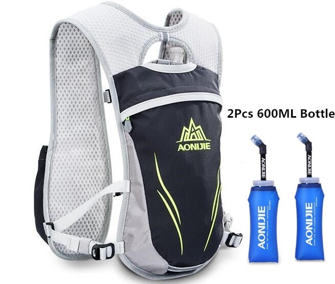 AONIJIE Running Marathon Hydration Nylon 5.5L Outdoor Running Bags Hiking Backpack Vest Marathon Cycling Backpack - Korvel