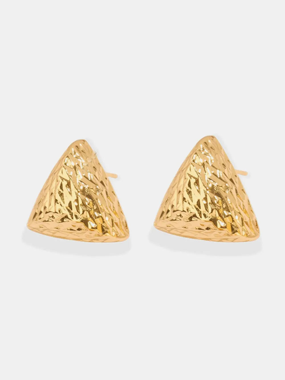 Boucles d'oreilles géométriques plaquées or