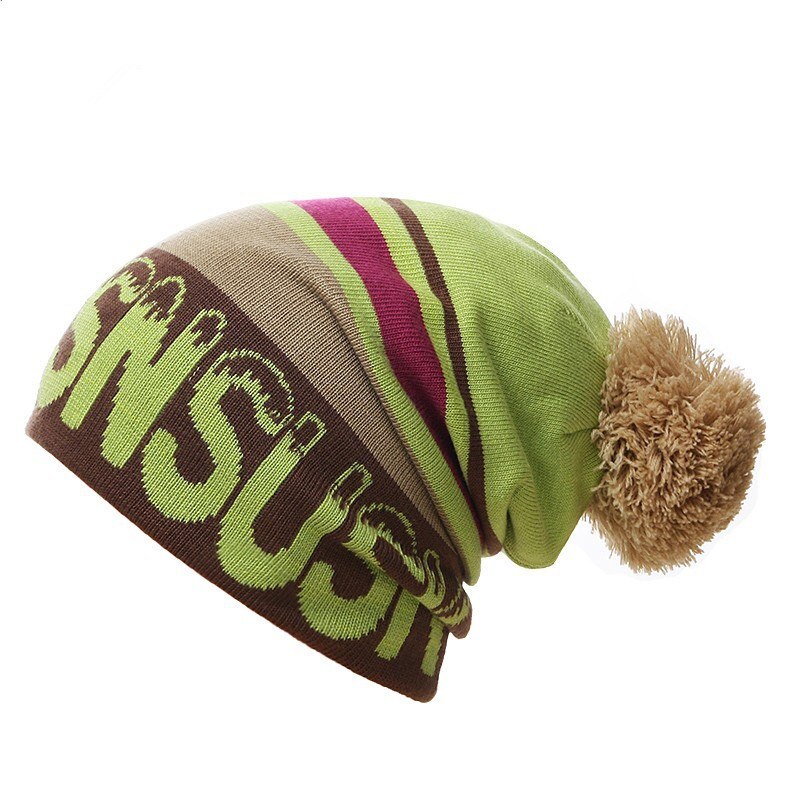 Winter Beanies Collar Scarf Women or Men's Hip Hop Hats Knitting Skating Skull Cap Hat Beanies Turtleneck Caps Ski Cap - Korvel