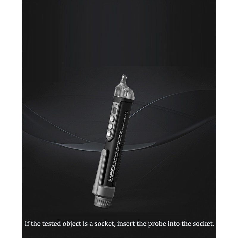 Multi functional intelligent induction test pen ZTY1302A digital display non-contact NCV electrical test pen - Korvel