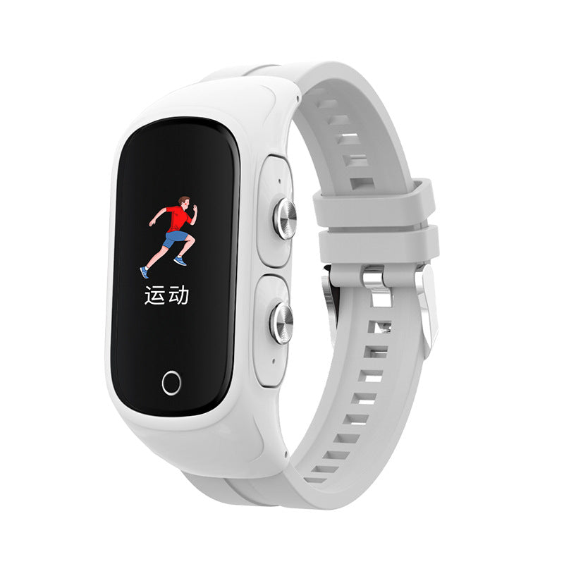 New N8 Smart Bracelet Pair Ear Bluetooth Headset Two-In-One Sports Watch - Korvel