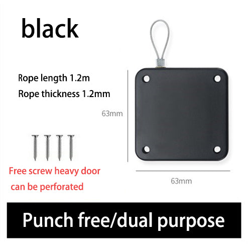 Punch-Free Automatic Door Closer for Smooth Operation