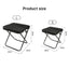Tabouret pliant portable premium pour un confort en extérieur