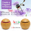 USB Aroma Essential Oil Diffuser Ultrasonic Cool Mist Humidifier Air Purifier 7 Color Change LED Night light for Office Home - Korvel