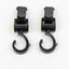 2 PCS/LOT Baby Stroller Accessories Hook Multifunction Baby Stroller Black High Quality Plastic Hook - Korvel
