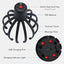 Head Massager Octopus Scalp Massager Electric Head Massage Claw Household Head Physiotherapy Instrument - Korvel