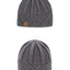 European and American retro style diamond grid coarse needle knitted hat for men and women, fashionable autumn and winter knitted hat - Korvel