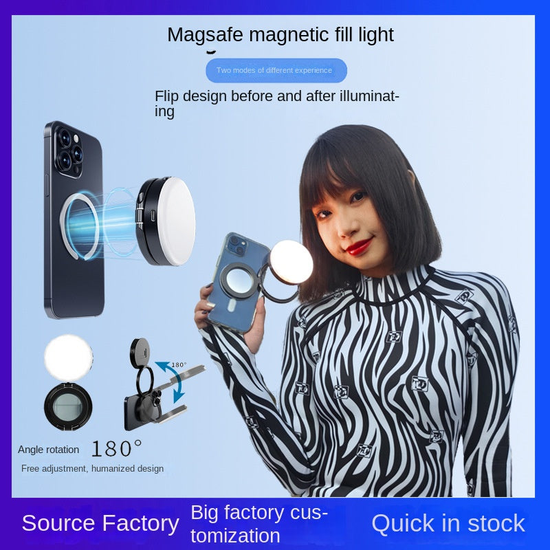 YSH-126 Luz de Relleno Magnética LED para Teléfonos para Fotografía y Video