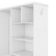 Multi-functional Hall Tree with Storage Shelves Drawers Cabinet Elegant Hallway Shoe Cabinet with Bench Modern Coat Rack White - Korvel