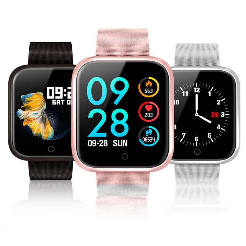 P70 Smart Wristband Set with Earphones and Belt for Women