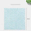 Chiffon de vaisselle absorbant l'eau à double face cationique