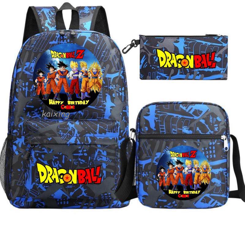 Youth Dragon Ball 3-Piece Backpack Set