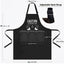 Solid color apron for kitchen and household use waterproof and oil resistant - Korvel