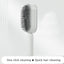 Pressing type cleaning design air cushion comb for women's long hair, specialized airbag massage comb, household hair comb - Korvel
