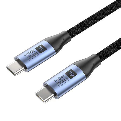 Data cable 100W mobile phone computer fast charging hard drive high-speed transmission 4k screen mirroring - Korvel