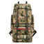 Mochila de Senderismo Camuflada Premium de 130L - Bolsa de Viaje Impermeable