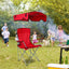 Silla de Playa Plegable GBruno con Dosel