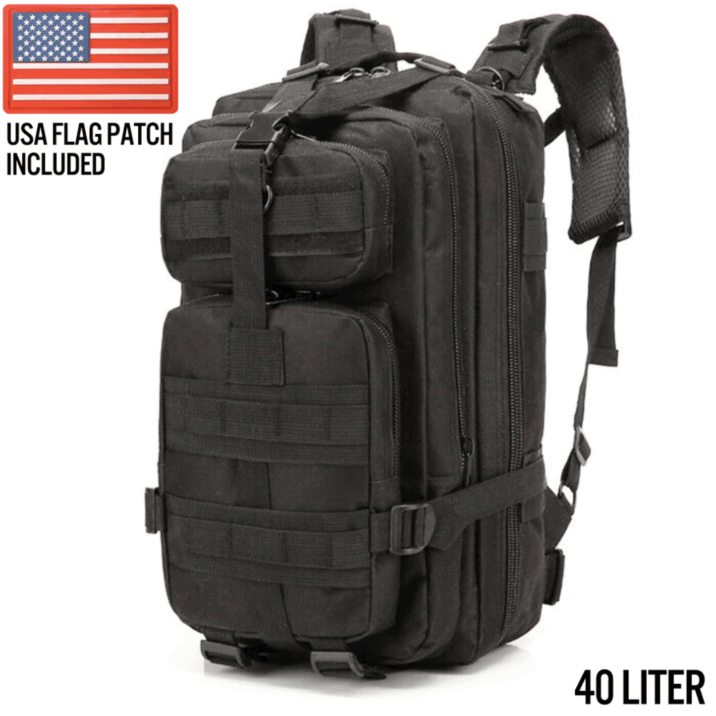 Mochila Militar Táctica XGear 40L para Aventuras al Aire Libre