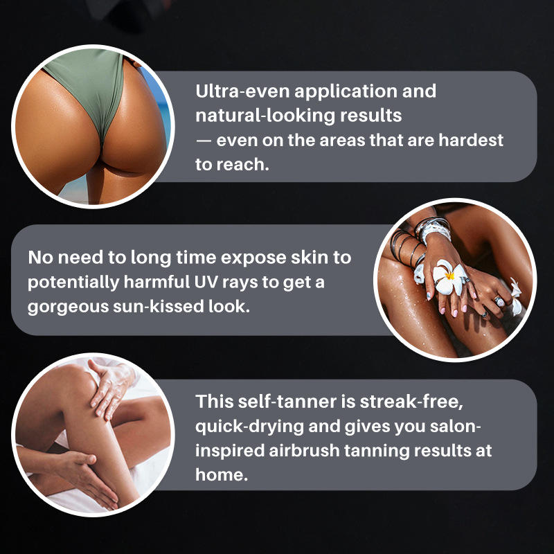 Private Label Manufacturer Cosmetics 30ml Natural Organic Tanning Oil Long Lasting Sun Tanning Drops Oil Self Tanner Tanning Oil - Korvel