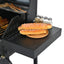 2+2 multifunctional gas barbecue grill and covered grill combination for outdoor cooking - barbecue, barbecue, pizza. - Korvel